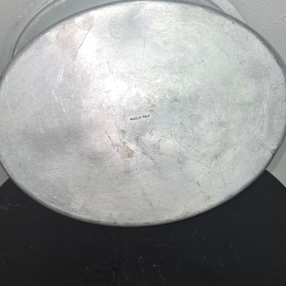 Aluminum, 3 Pc Set, 6 Quart, Cooker/ Steamer Made in Italy. Preowned, Shows wear - Picture 4 of 5